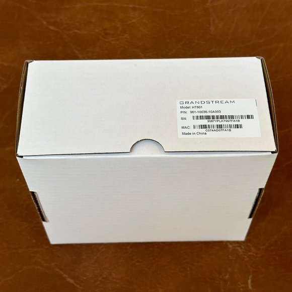 Vonage Grandstream HT801 Single-Port Analog Telephone Adapter - Picture 5 of 13